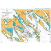British Admiralty Nautical Chart 2773: Croatia, Šibenik, Pašmanski Kanal, Luka Telašćica, Sedmovraće, Rijeka Krka